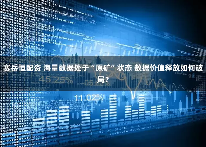 赛岳恒配资 海量数据处于“原矿”状态 数据价值释放如何破局？